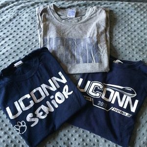 Set of 3 UConn T-Shirts